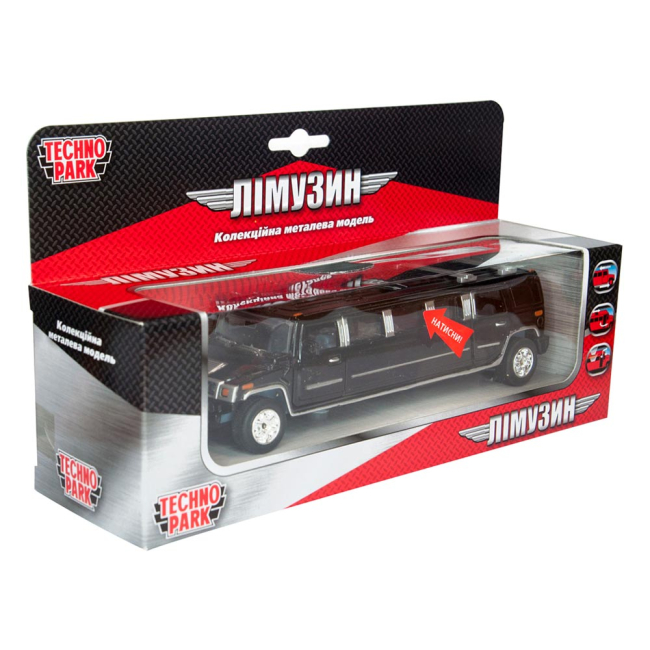 Автомодели - Автомодель Технопарк Лимузин черный (SL-971WN)#4
