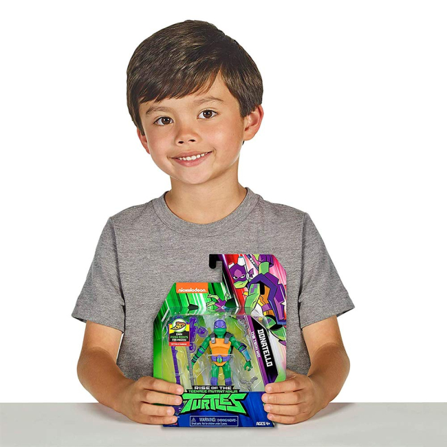 Фигурки персонажей - Фигурка TMNT Эволюция Черепашек-Ниндзя Донателло 12 см (80802)#4