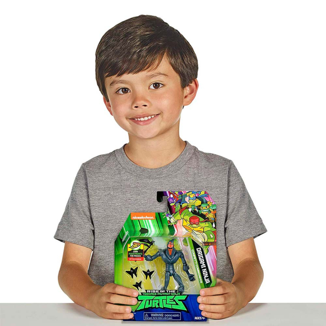 Фигурки персонажей - Фигурка TMNT Эволюция Черепашек-Ниндзя Фут Ниндзя 12 см (80808)#5