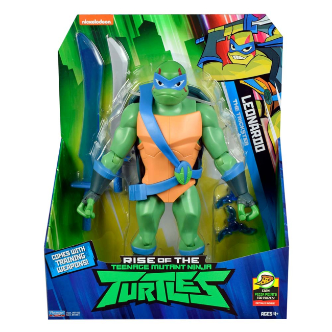 Фигурки персонажей - Фигурка TMNT Эволюция Черепашек-Ниндзя Леонардо 27 см (81451)#2