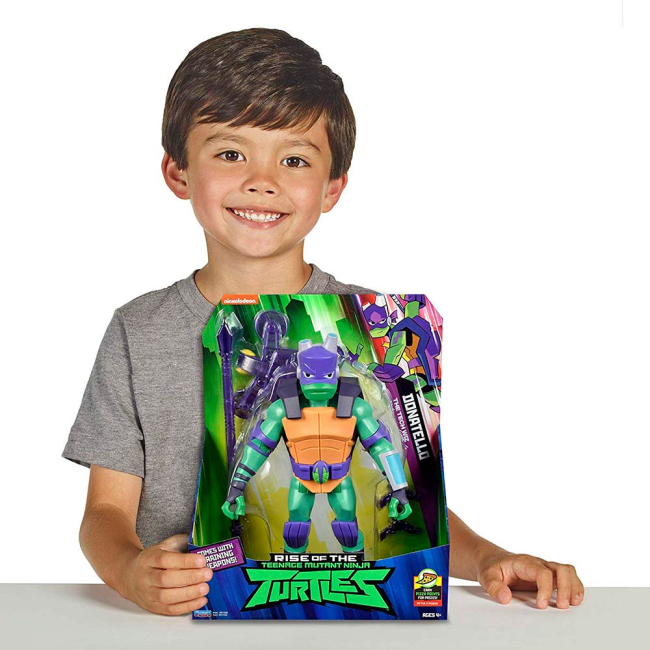 Фигурки персонажей - Фигурка TMNT Эволюция Черепашек-Ниндзя Донателло 27 см (81452)#4