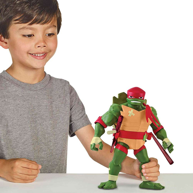 Фигурки персонажей - Фигурка TMNT Эволюция Черепашек-Ниндзя Рафаэль 27 см (81454)#4