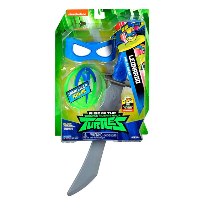 Аксессуары - Игрушечное оружие TMNT Эволюция Черепашек-Ниндзя Снаряжение Леонардо (82051)#2