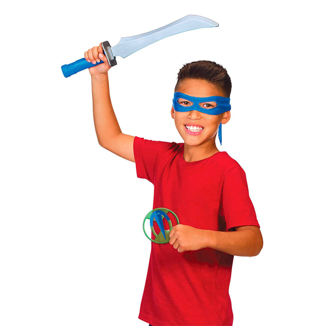 Аксессуары - Игрушечное оружие TMNT Эволюция Черепашек-Ниндзя Снаряжение Леонардо (82051)#3