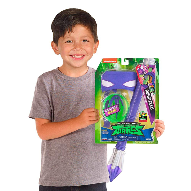 Аксесуари - Іграшкова зброя TMNT Еволюція Черепашок-ніндзя Спорядження Донателло (82052)#4