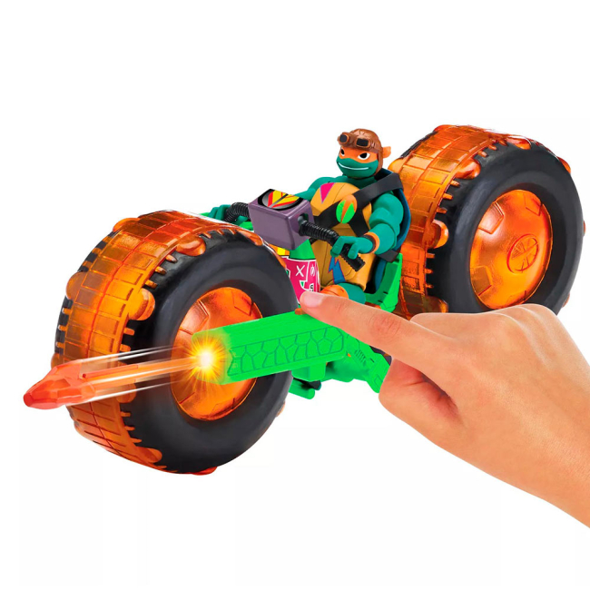 Фигурки персонажей - Набор TMNT Эволюция Черепашек-Ниндзя Байк Микеланджело (82483)#3