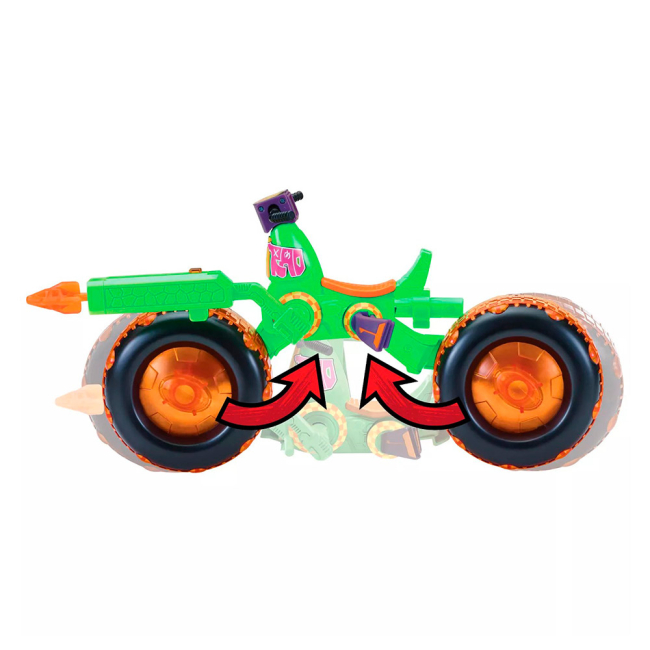 Фигурки персонажей - Набор TMNT Эволюция Черепашек-Ниндзя Байк Микеланджело (82483)#5