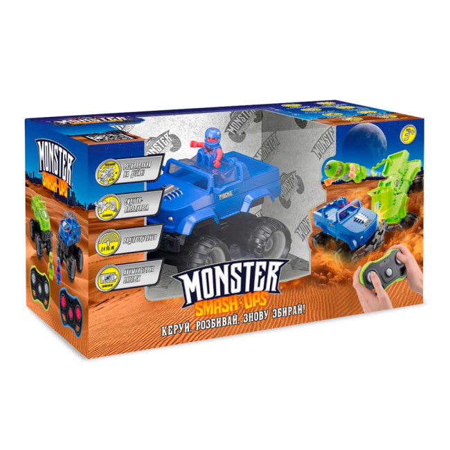 Радиоуправляемые модели - Машинка Monster Smash Ups Феникс на радиоуправлении (TY6082B)#5