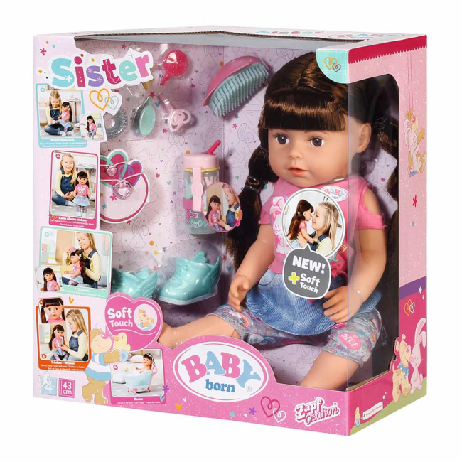 Ляльки - Лялька Baby Born Ніжні обійми Стильна сестричка (827185)#2