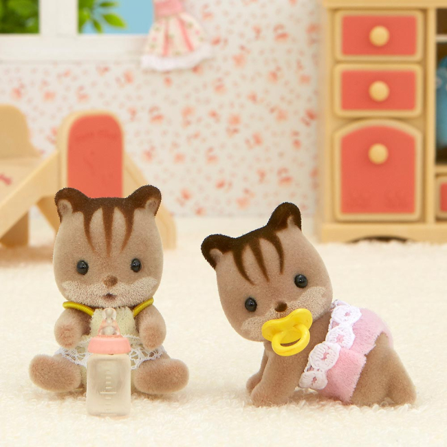 Фигурки животных - Набор Sylvanian Families Ореховые бельчата-двойняшки (5081)#3