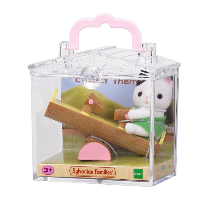 Фигурки животных - Набор Sylvanian Families Котенок на качелях (5205)#2
