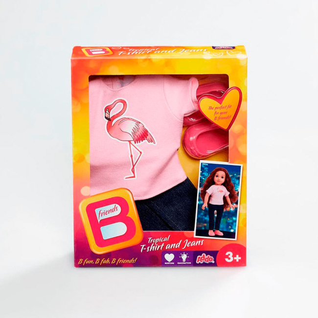 Одежда и аксессуары - Набор Addo Джинсы футболка и обувь для куклы (314-13102)#3