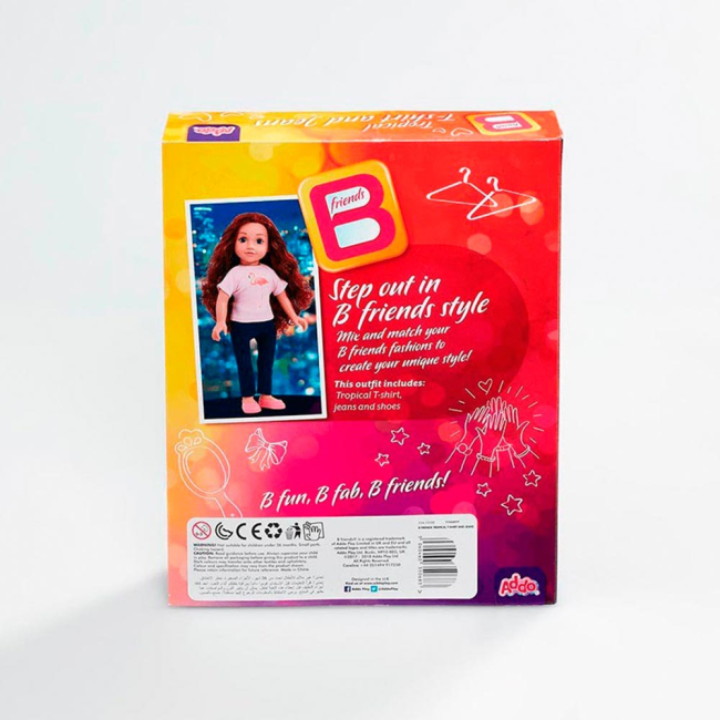 Одежда и аксессуары - Набор Addo Джинсы футболка и обувь для куклы (314-13102)#4