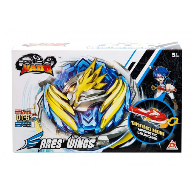 Дзиги та бойові арени - Дзиґа Infinity Nado Original Крила Ареса (YW634301)#2