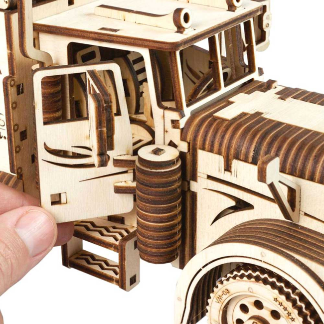 3D-пазлы - Трехмерный пазл Ukrainian gears Тягач VM-03 механический (70056)#5