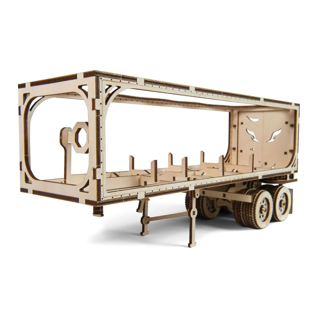 3D-пазлы - Механический 3D пазл Ukrainian Gears Полуприцеп для тягача VM-03 (70057)#4
