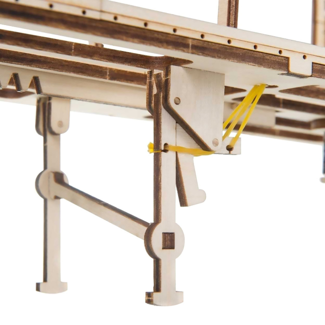 3D-пазлы - Механический 3D пазл Ukrainian Gears Полуприцеп для тягача VM-03 (70057)#5