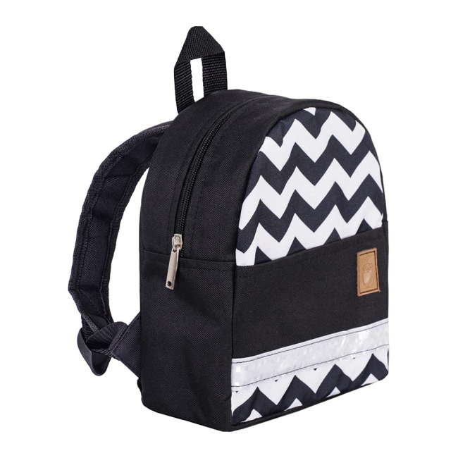 Рюкзаки та сумки - Рюкзак Zo Zoo Зигзаг чорний водонепроникний (1100409-1)#2