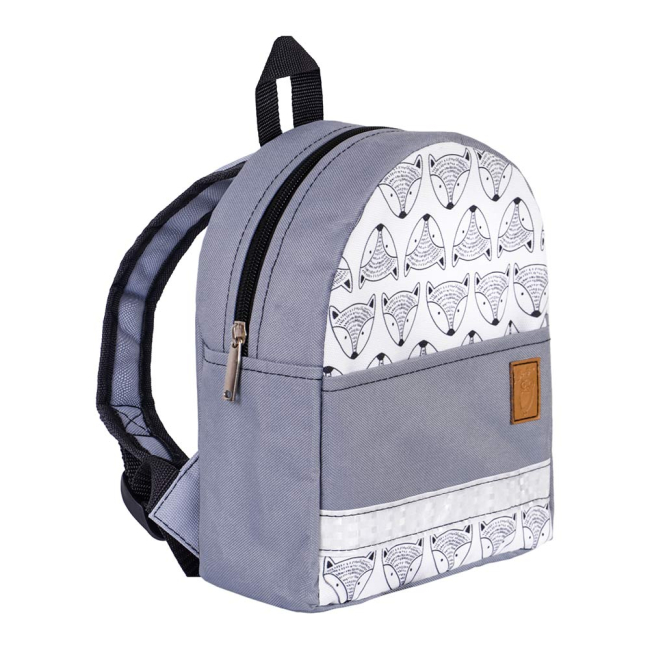 Рюкзаки та сумки - Рюкзак Zo Zoo Лисиці сірий водонепроникний (1100337-1)#2