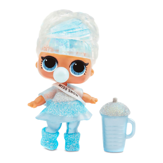 Ляльки - Набір-сюрприз LOL Surprise Winter disco Блискуча куля (561606)#3