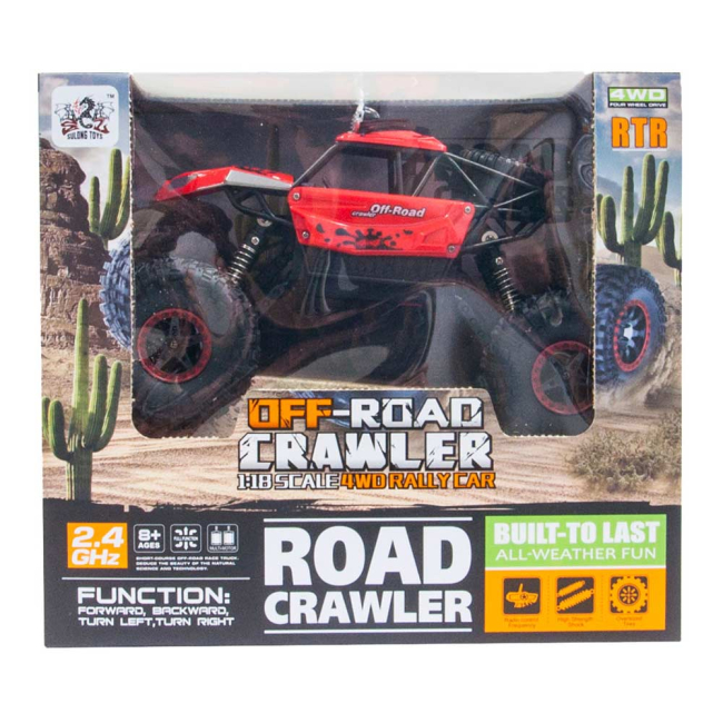 Радиоуправляемые модели - Машинка Sulong Toys Off road crawler Super sport на радиоуправлении 1:18 красная (SL-001RHR)#2