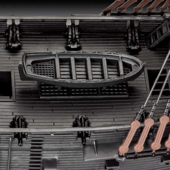 3D-пазли - Набір для моделювання Revell Піратський корабель Чорна перлина 1:150 (RVL-65499)#3