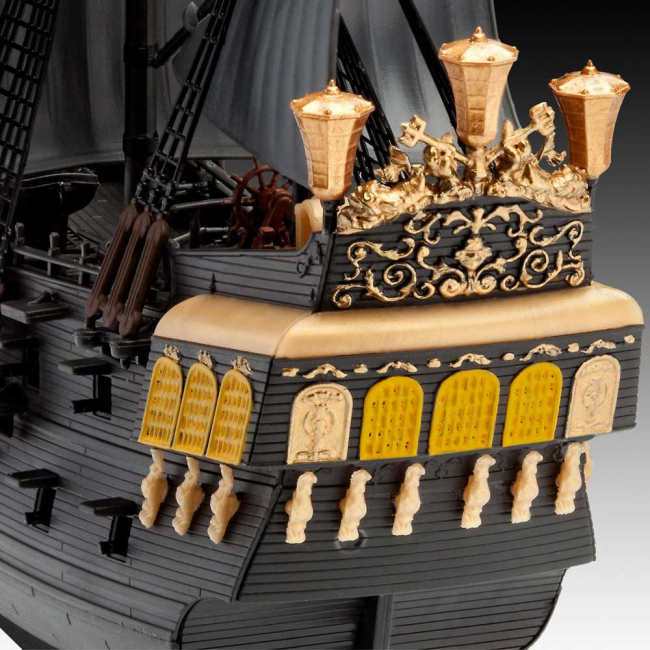 3D-пазли - Набір для моделювання Revell Піратський корабель Чорна перлина 1:150 (RVL-65499)#5