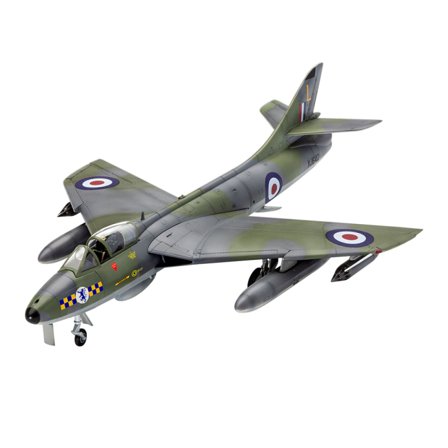 3D-пазли - Набір для моделювання Revell Винищувач Хокер хантер 1:72 (RVL-63908)#2