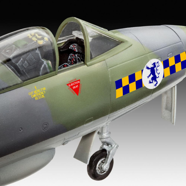 3D-пазли - Набір для моделювання Revell Винищувач Хокер хантер 1:72 (RVL-63908)#3