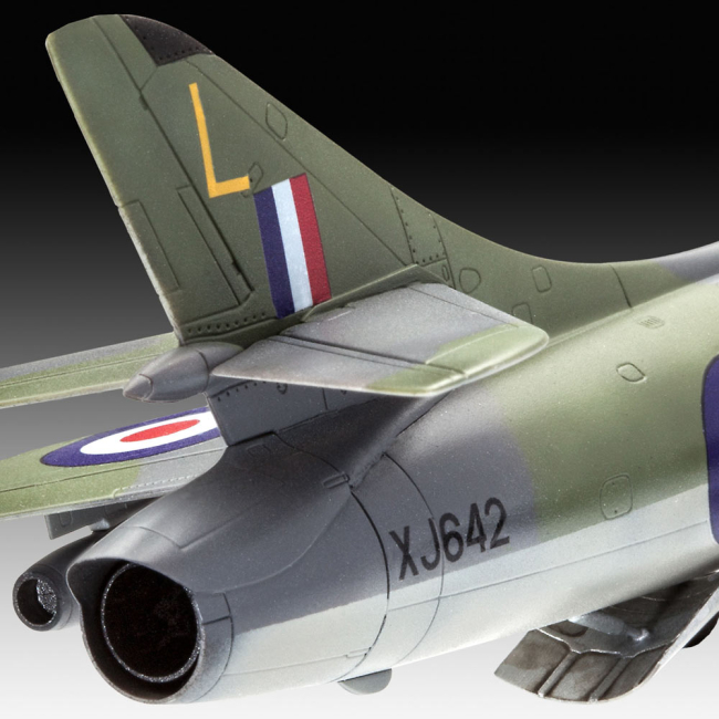 3D-пазли - Набір для моделювання Revell Винищувач Хокер хантер 1:72 (RVL-63908)#5