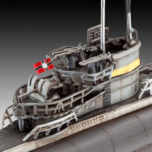 3D-пазлы - Набор для моделирования Revell Немецкая подводная лодка типа VII C/41 1:350 (RVL-65154)#4