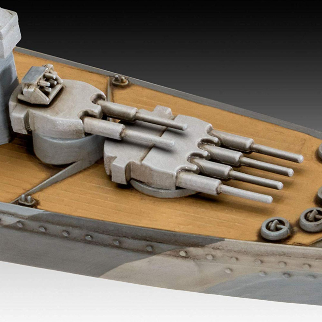 3D-пазли - Набір для моделювання Revell Корабель Його Величності Король Джордж V 1:1200 (RVL-65161)#3