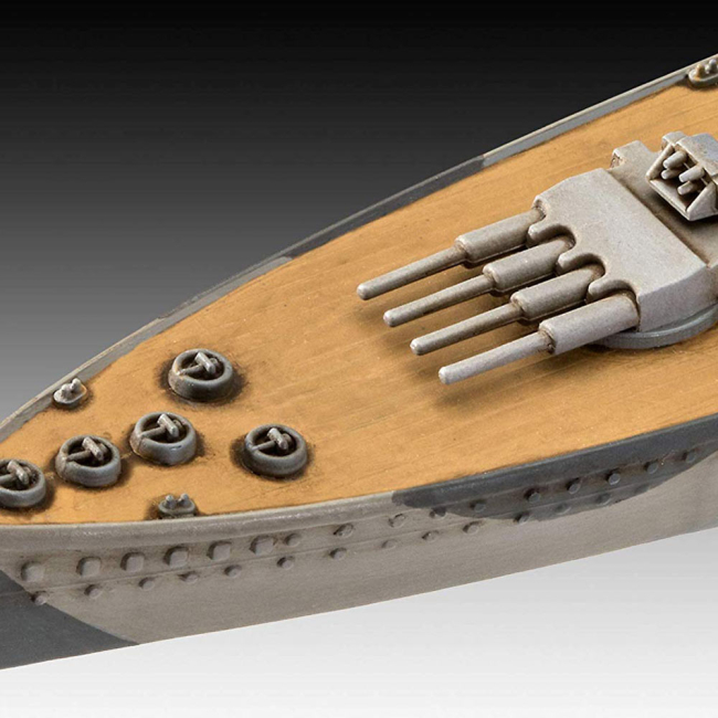 3D-пазли - Набір для моделювання Revell Корабель Його Величності Король Джордж V 1:1200 (RVL-65161)#4