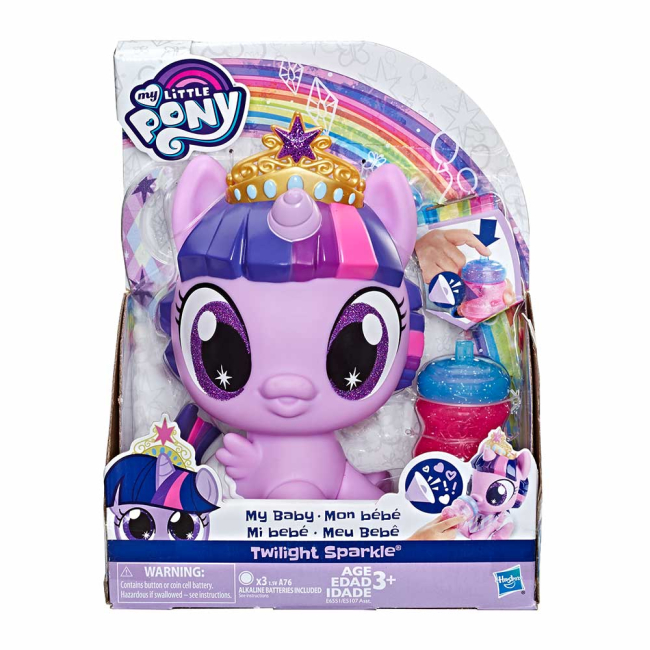 Фігурки персонажів - Набір My Little Pony Мій малюк Твайлайт Спаркл (E5107 / E6551) (E5107/E6551)#2