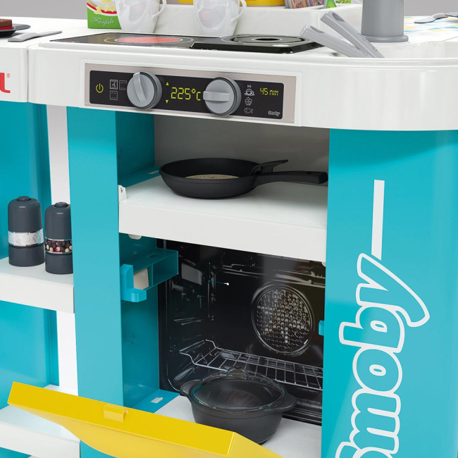 Детские кухни и бытовая техника - Набор Smoby Кухня Тефаль Студио френч со звуковыми эффектами (311045)#5