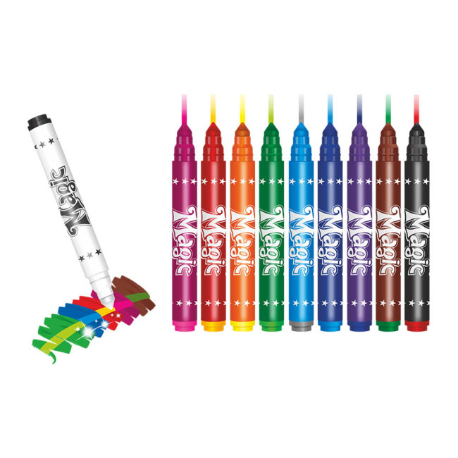 Канцтовары - Фломастеры Colorino Магические 10 цветов (34630PTR)#3