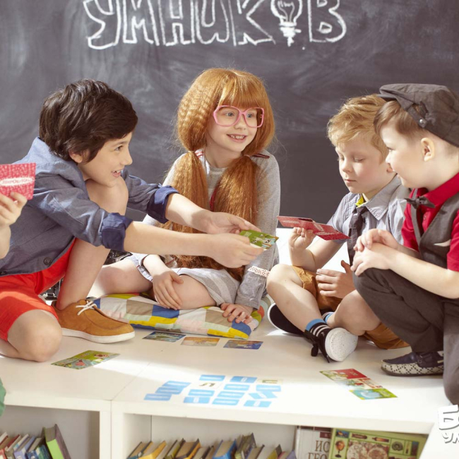 Настольные игры - Настольная игра Банда умников Зверобуквы (УКР008)#5