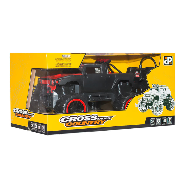 Радіокеровані моделі - Машинка JP383 Fanatic cross country 1:16 червоно-чорна радіокерована (HB-DC11B) (HB-DC11B-1)#3