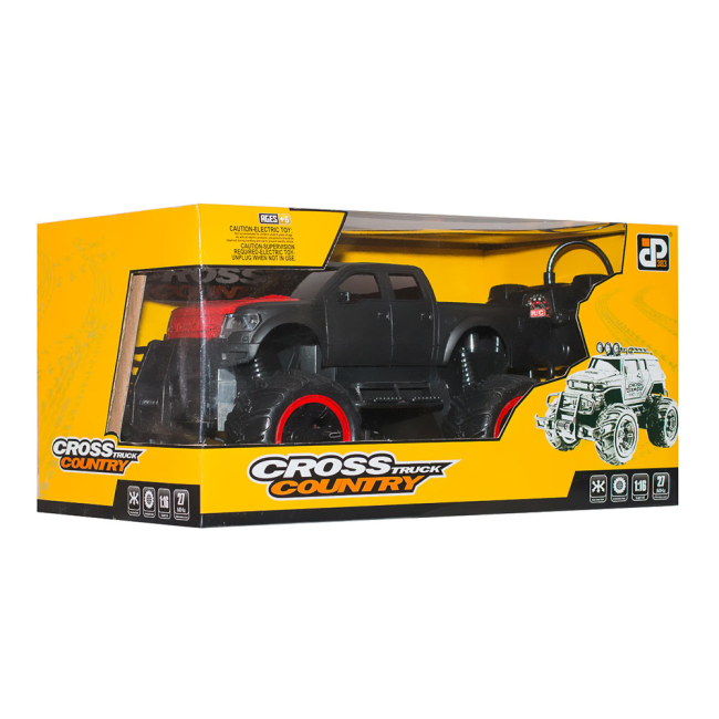 Радіокеровані моделі - Машинка JP383 Pickup 1:16 червоно-чорна радіокерована (HB-YY1602B-1)#3