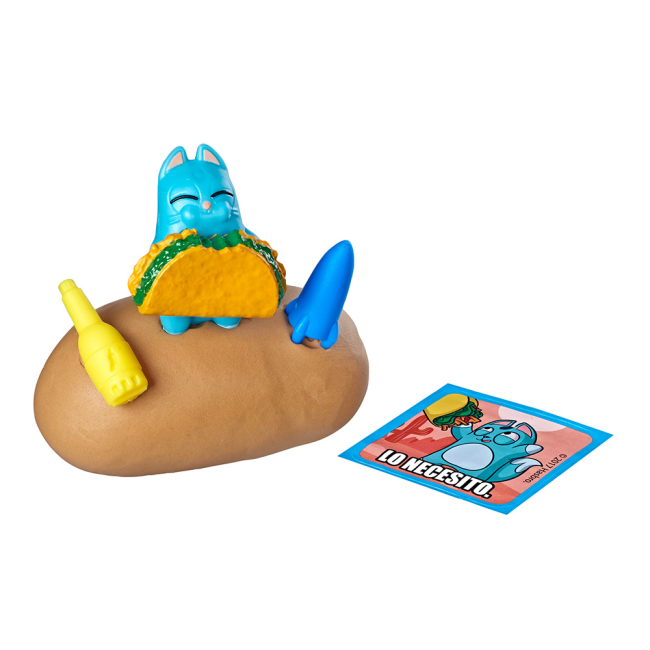 Фігурки тварин - Фігурка-сюрприз Lost kitties Кошеня в молоці (E4459 coll)#4