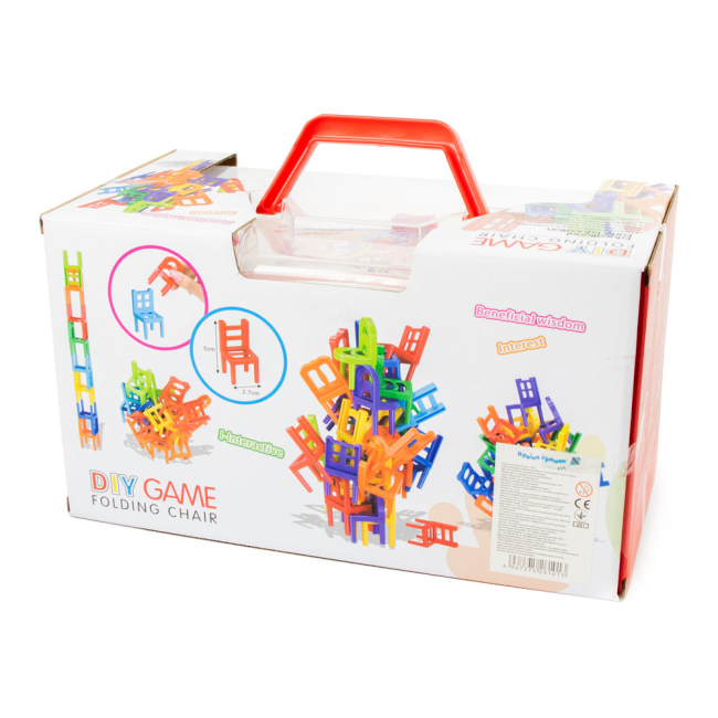 Конструкторы с уникальными деталями - Конструктор Shantou jinxing Folding chair 84 детали (6051Y)#2