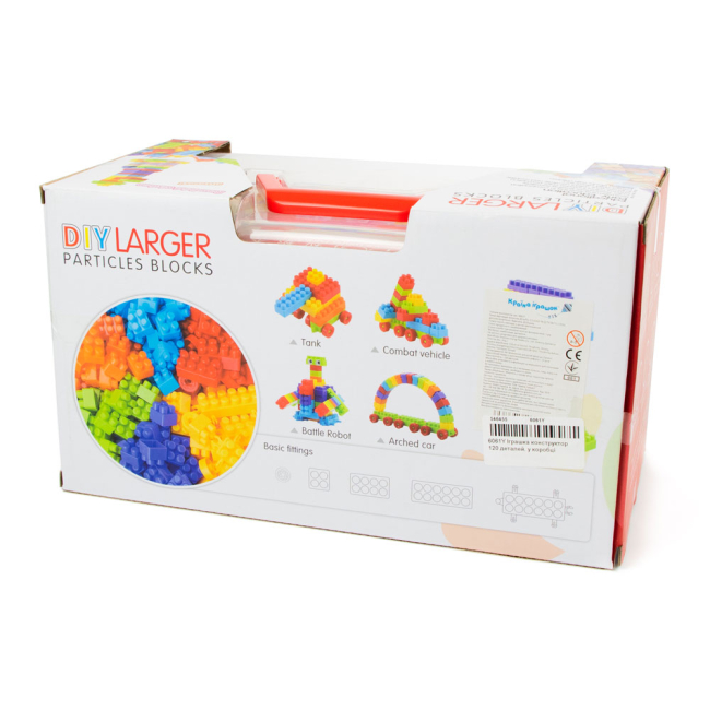 Конструкторы с уникальными деталями - Конструктор Shantou jinxing Particles blocks 120 деталей (6061Y)#2