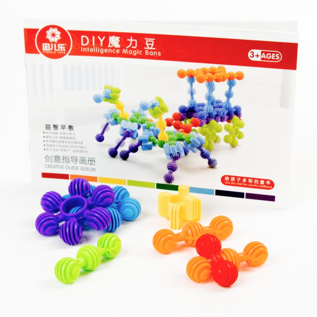 Конструктори з унікальними деталями - Конструктор Shantou jinxing Sunflowers 80 деталей (8130Y)#3