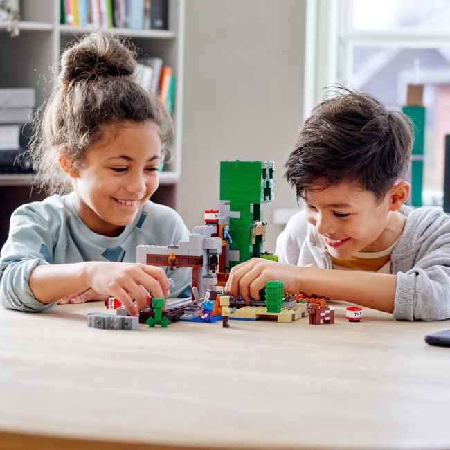 Конструктори LEGO - Конструктор LEGO Minecraft Шахта Кріпера (21155)#7