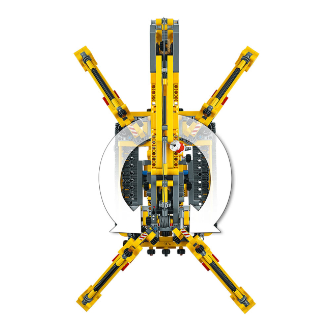 Конструктори LEGO - Конструктор LEGO Technic Компактний гусеничний підйомний кран (42097)#2