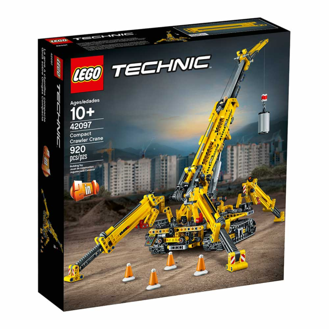 Конструктори LEGO - Конструктор LEGO Technic Компактний гусеничний підйомний кран (42097)#4