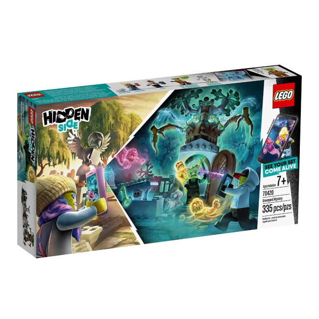 Конструкторы LEGO - Конструктор LEGO Hidden side Загадка кладбища (70420)#4