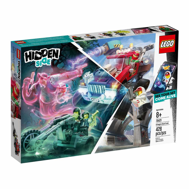 Конструкторы LEGO - Конструктор LEGO Hidden side Каскадерский грузовик Эль Фуэго (70421)#4