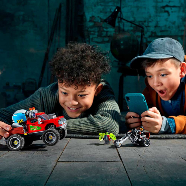 Конструкторы LEGO - Конструктор LEGO Hidden side Каскадерский грузовик Эль Фуэго (70421)#6