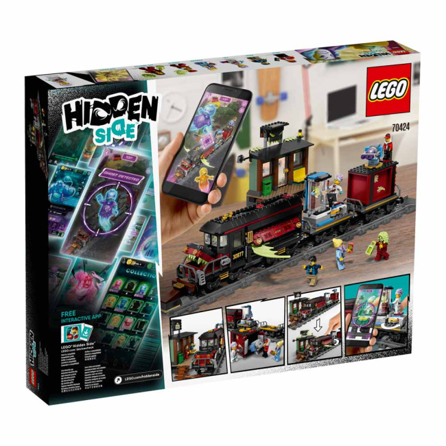 Конструкторы LEGO - Конструктор LEGO Hidden side Призрачный поезд-экспресс (70424)#5
